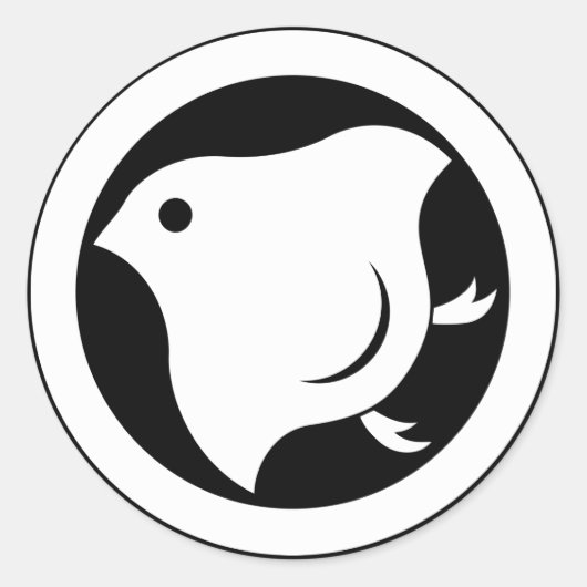 円を描いて歩く ラウンドシール (正面)