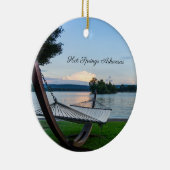 円を描くリラックス場所オーナメント セラミックオーナメント (右)