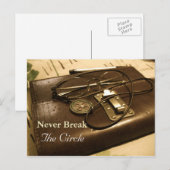 円を破らない ポストカード (正面/裏面)