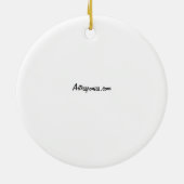 円オーナメント セラミックオーナメント (裏面)