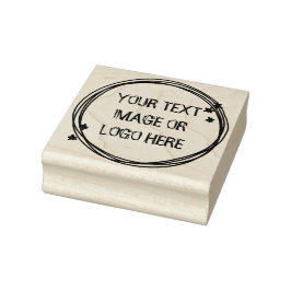 円カスタム形 ラバースタンプ