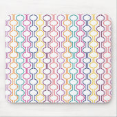 円カラフルを開く マウスパッド (正面)