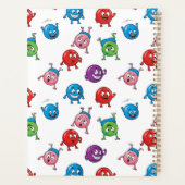 円カラフルキャラクター プランナー手帳 (裏面)