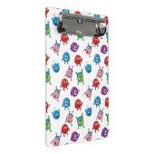 円カラフルキャラクター ミニクリップボード (アングル)