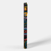 円カラフル形iPhoneカバーのパターン Case-Mate iPhoneケース (裏面 / 右)