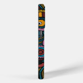 円カラフル形iPhoneカバーのパターン Case-Mate iPhoneケース (裏面 / 右)