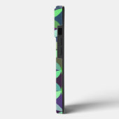 円カラフル星キルトパターン Case-Mate iPhoneケース (裏面 / 左)