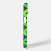 円カラフル星キルトパターン Case-Mate iPhoneケース (裏面 / 右)