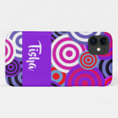 円カラフル模様 Case-Mate iPhoneケース (裏面(横))
