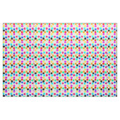 円カラフル点 ファブリック (ヤード)