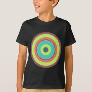 円カラフル04 Tシャツ