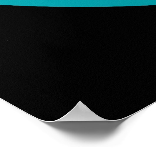 円カラフル05 ポスター (角)