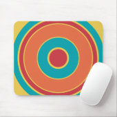 円カラフル05 マウスパッド (マウス)