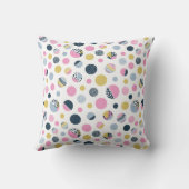 円カラフル クッション (裏面)