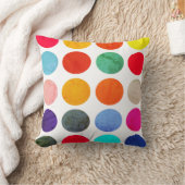 円カラフル クッション (ブランケット)