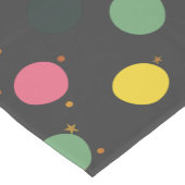 円カラフル ショートテーブルランナー (コーナー)