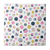 円カラフル タイル (正面)