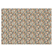 円カラフル テーブルクロス (正面(横))