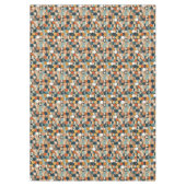 円カラフル テーブルクロス (正面)