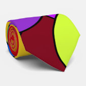 円カラフル ネクタイ (ロール)