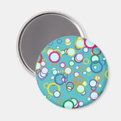 円カラフル マグネット (正面/裏面)