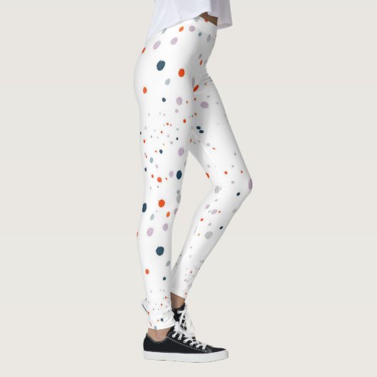 円カラフル レギンス (右)