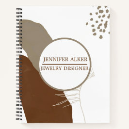 円ガーリーパンパ砂ボホベージュアイボリー名ジョブ ノートブック