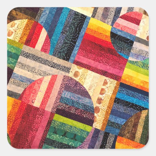 円キルトシール スクエアシール (正面)