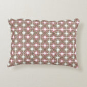 円クリスマスジオメトリック アクセントクッション (裏面)