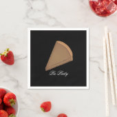 円グラフのパーティー スタンダードカクテルナプキン (インサイチュ)