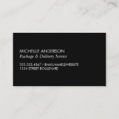 円グラフアイコン 名刺 (裏面)