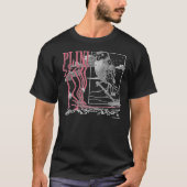 円グラフベン淡い色の図プリント Tシャツ (正面)