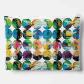 円グランジ。 アクセサリーポーチ (裏面)