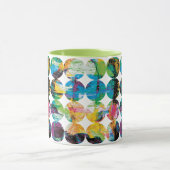 円グランジ。封筒 マグカップ (中央)