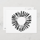 円コーム122410 ポストカード (正面/裏面)