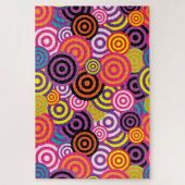 円サイケデリックパズル ジグソーパズル (縦)