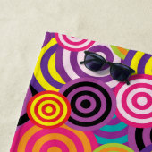 円サイケデリックビーチタオル ビーチタオル (インサイチュ)