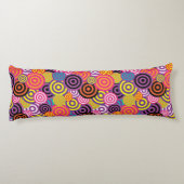 円サイケデリック体枕 ボディピロー (裏面)