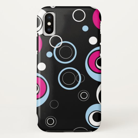 円サイケデリック Case-Mate iPhoneケース (裏面)