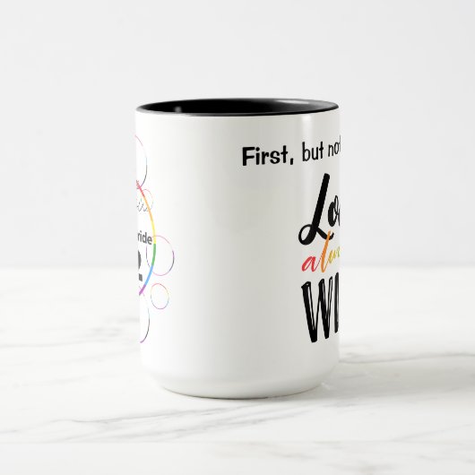 円スワッグマグ マグカップ (中央)