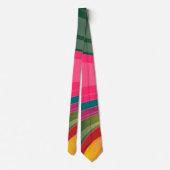 円スワール抽象芸術 ネクタイ (裏面)