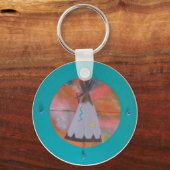 円テペ キーホルダー (正面)
