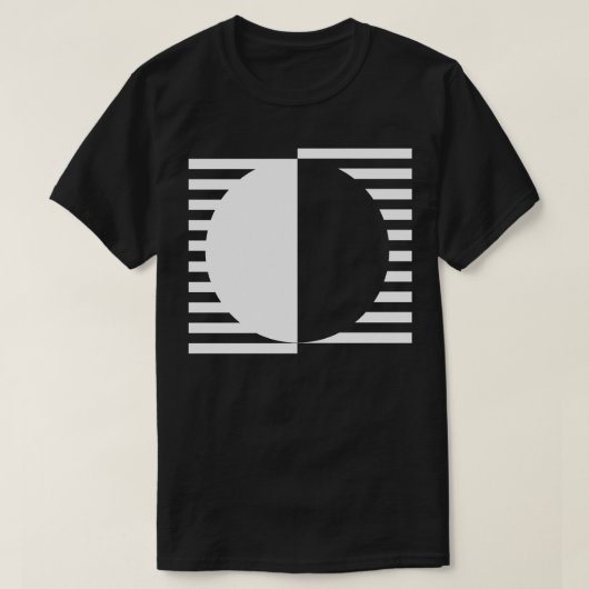 円デザイン3 Tシャツ (デザイン正面)
