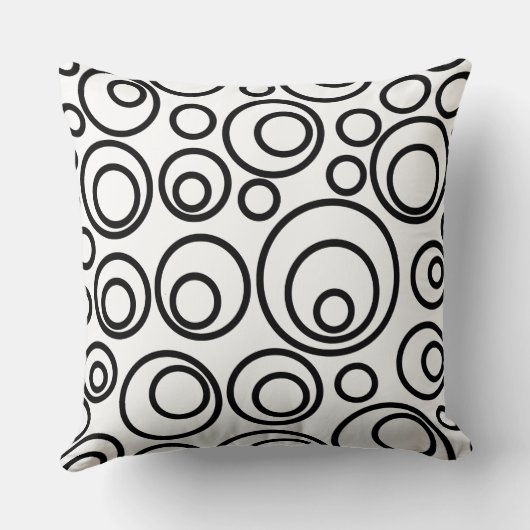 円デザイン クッション (裏面)