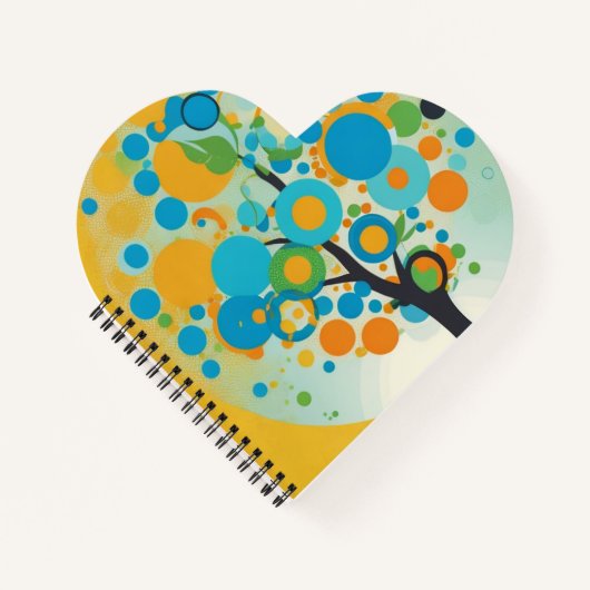 円デザイン ノートブック (正面)