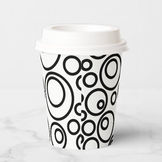 円デザイン 紙コップ (右)