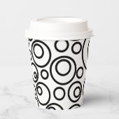 円デザイン 紙コップ (正面)