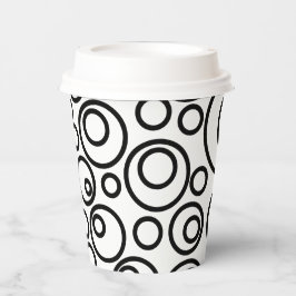 円デザイン 紙コップ