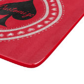 円ハートブラックスペードサンダー_コーブ カッティングボード (角)