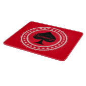 円ハートブラックスペードサンダー_コーブ カッティングボード (角)